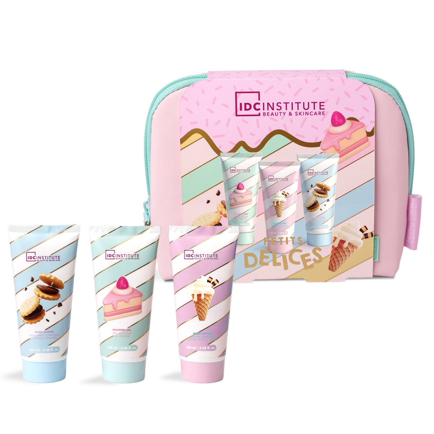 Kroppsvårdset Duschgel Bodylotion & Kroppsskrubb - IDC Institute