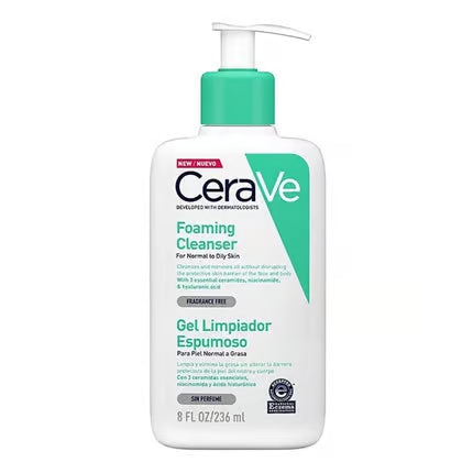 CeraVe Foaming Cleanser For Normal to Oily Skin – 236 ml