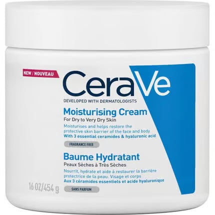 CeraVe Moisturising Cream for Dry to Very Dry Skin – 454 g