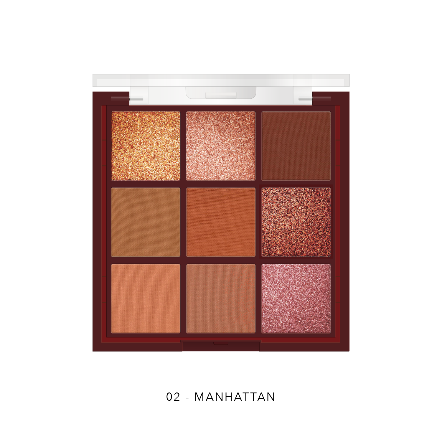 Delfy Luxury Eyeshadow Palette – 9 Högpigmenterade Skuggor