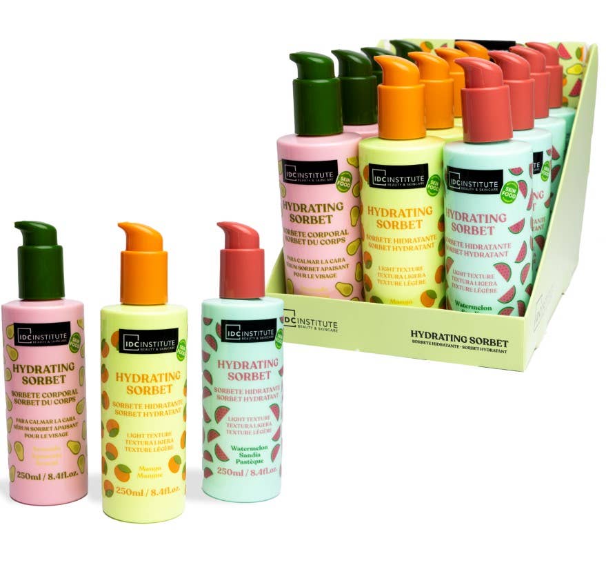 Hydrating Sorbet 250 ml, 3 blandade dofter - IDC Institute