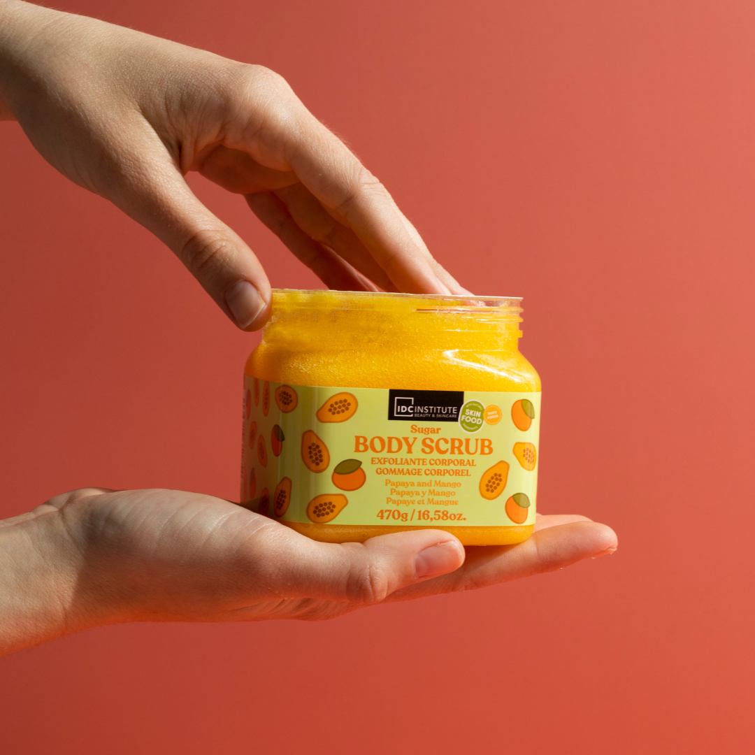 IDC Institute Daily Glow Papaya & Mango Body Scrub – Uppfriskande Kroppsskrubb
