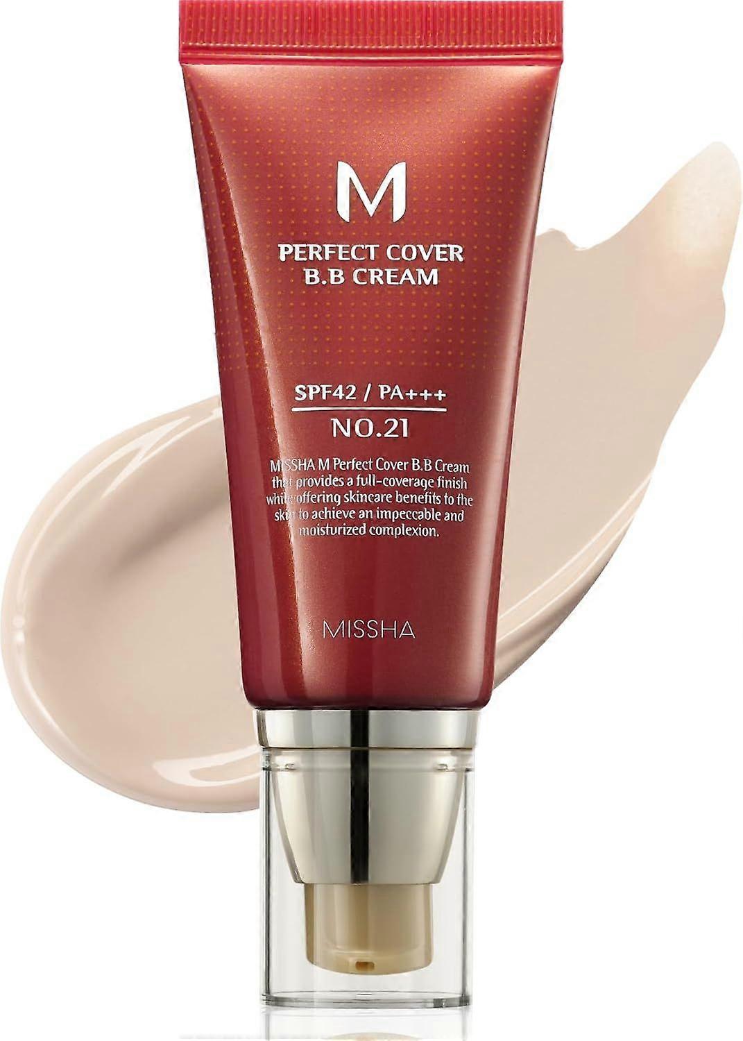 Missha M Perfect Cover BB-kräm Ex SPF 42/PA+++ (50 ml) [Nr. 21]