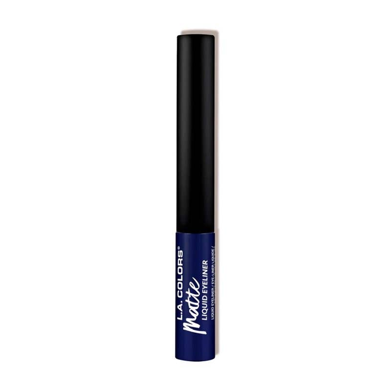 LA Colors - Flytande matt eyeliner - Marinblå
