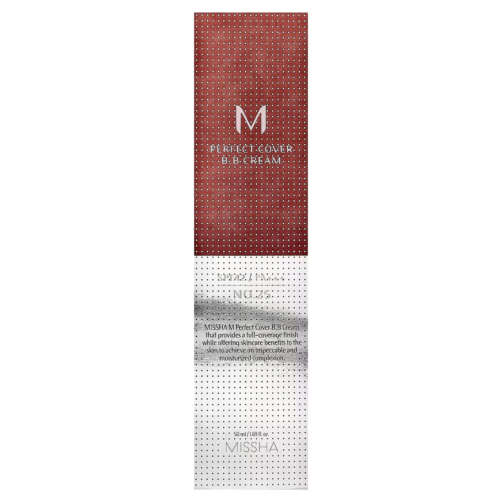 Missha M Perfect Cover BB-kräm Ex SPF 42/PA+++ (50 ml) [Nr. 25]