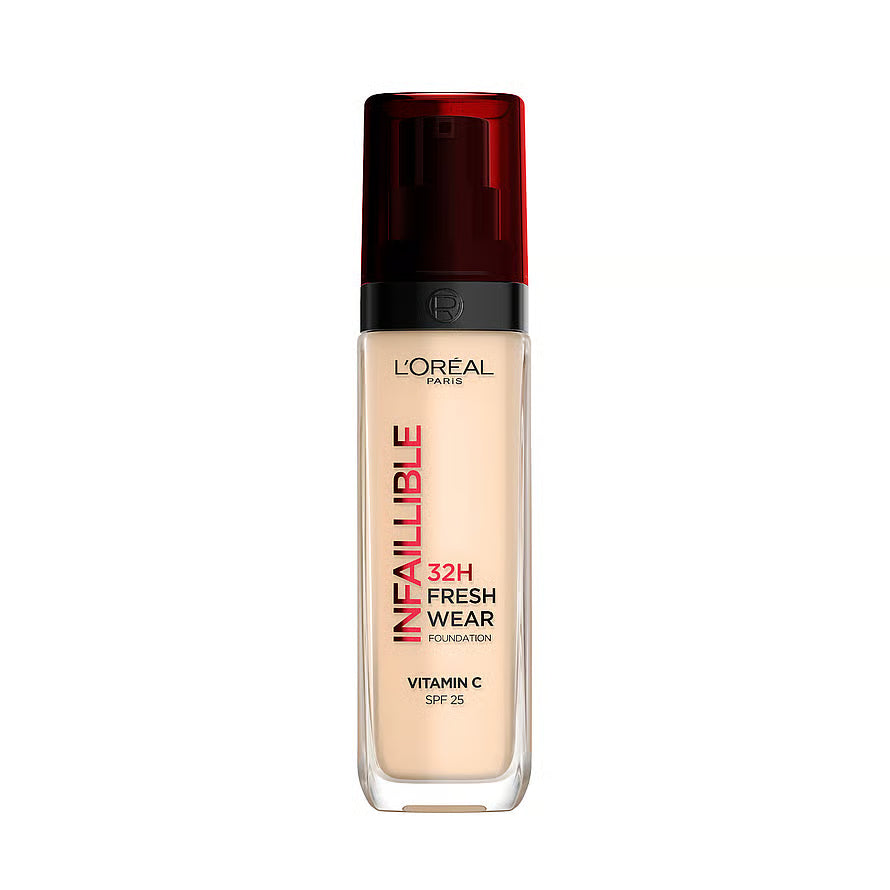 L'Oréal Paris Infaillible 24h Fresh Wear Foundation (15 Porcelain) – 30 ml