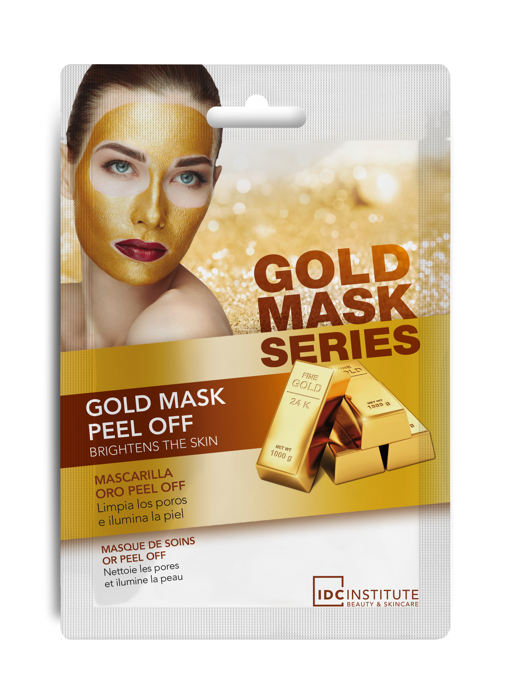 IDC Institute Gold Mask Peel Off – Lyxig och Lystergivande Ansiktsmask