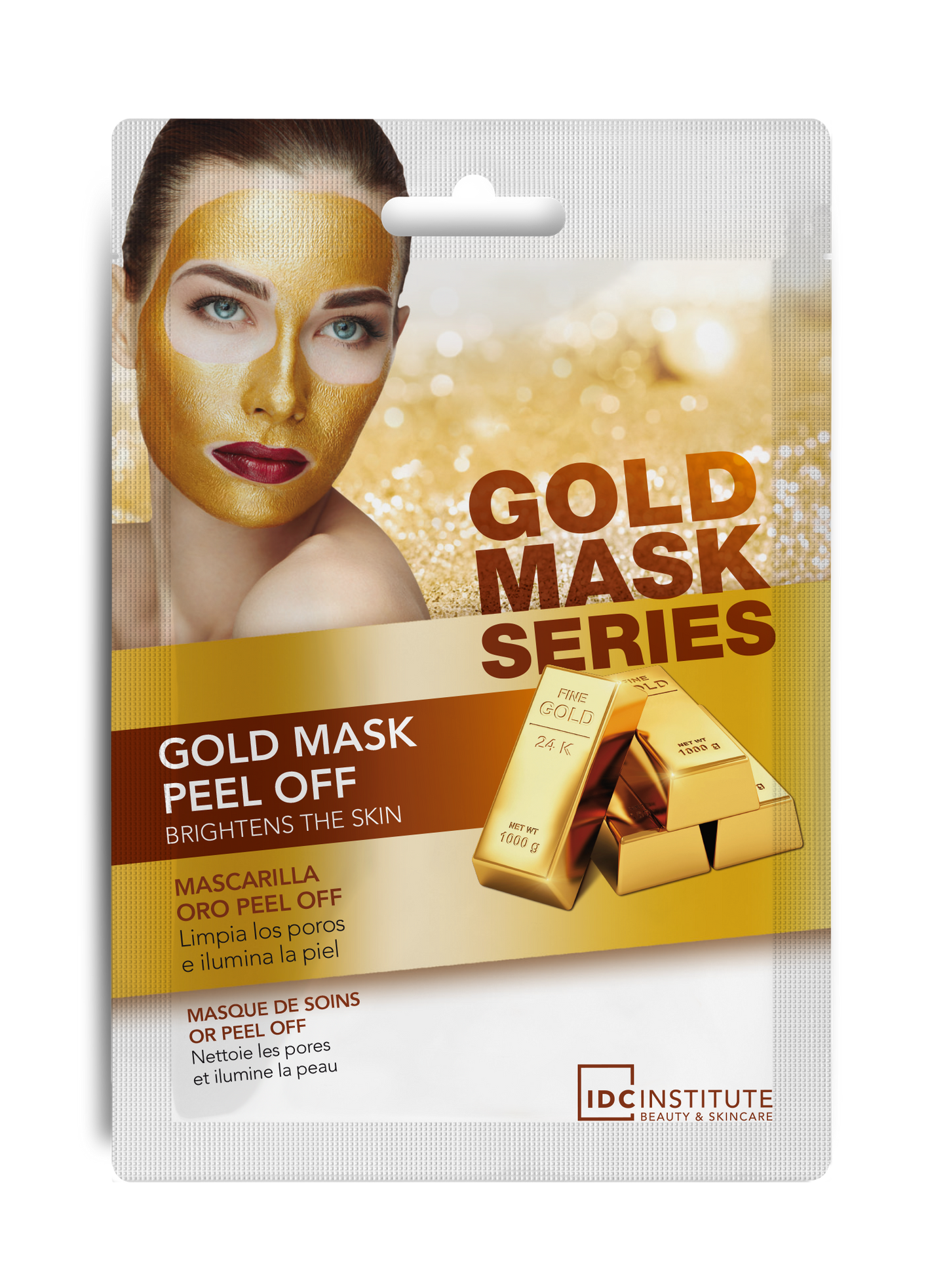 Idc Institute Gold Mask Peel Off 15 g Förpackning