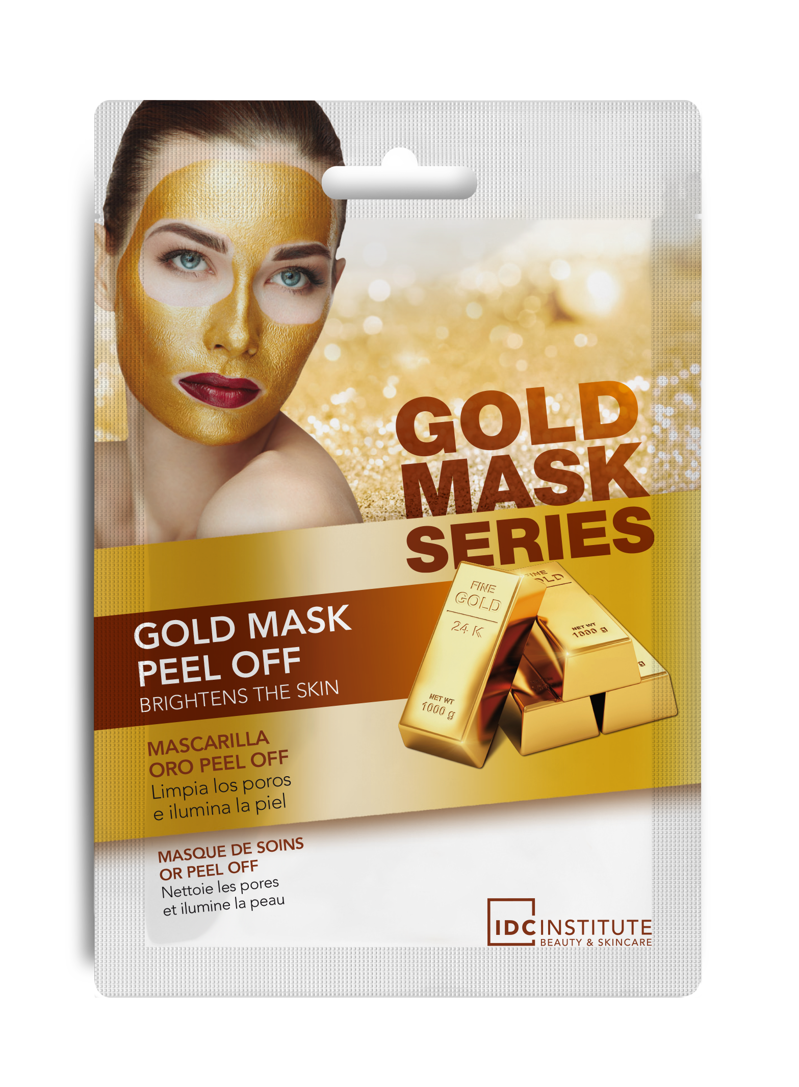 IDC Institute Gold Mask Peel Off – Lyxig och Lystergivande Ansiktsmask