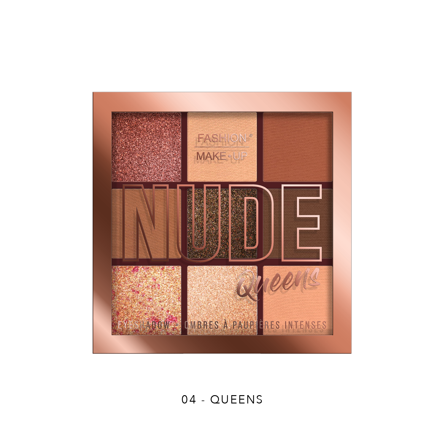 Delfy Luxury Eyeshadow Palette – 9 Högpigmenterade Skuggor