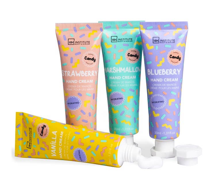 IDC INSTITUTE Candy återfuktande handkräm 30 ml