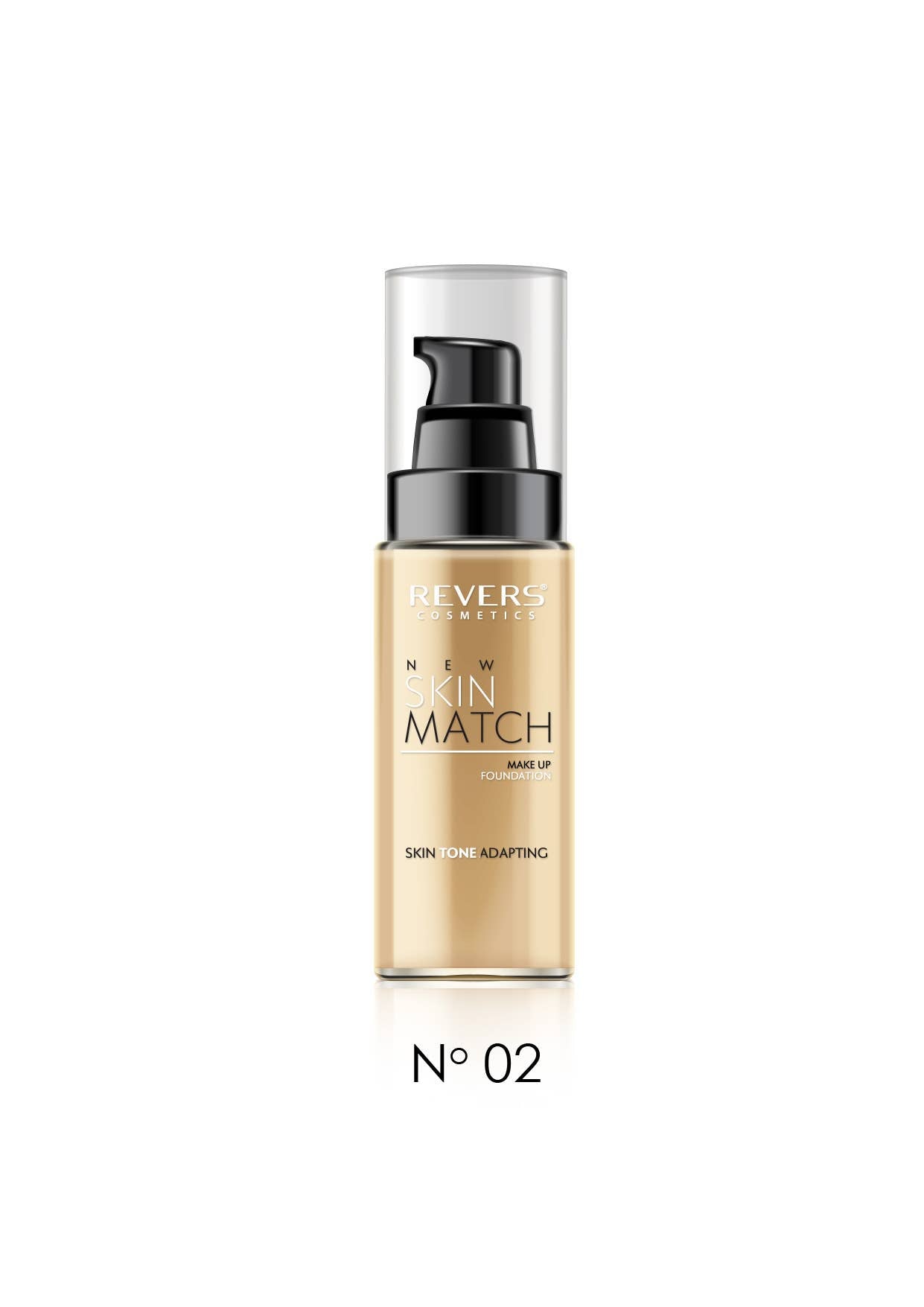 Make up foundation NEW SKIN MATCH 02, 30 ml