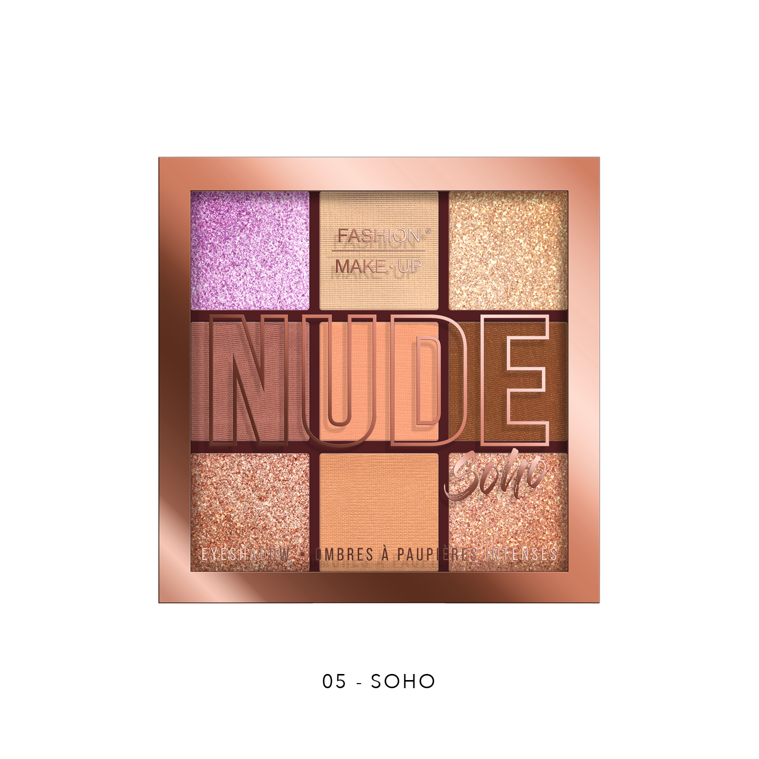 Delfy Luxury Eyeshadow Palette – 9 Högpigmenterade Skuggor