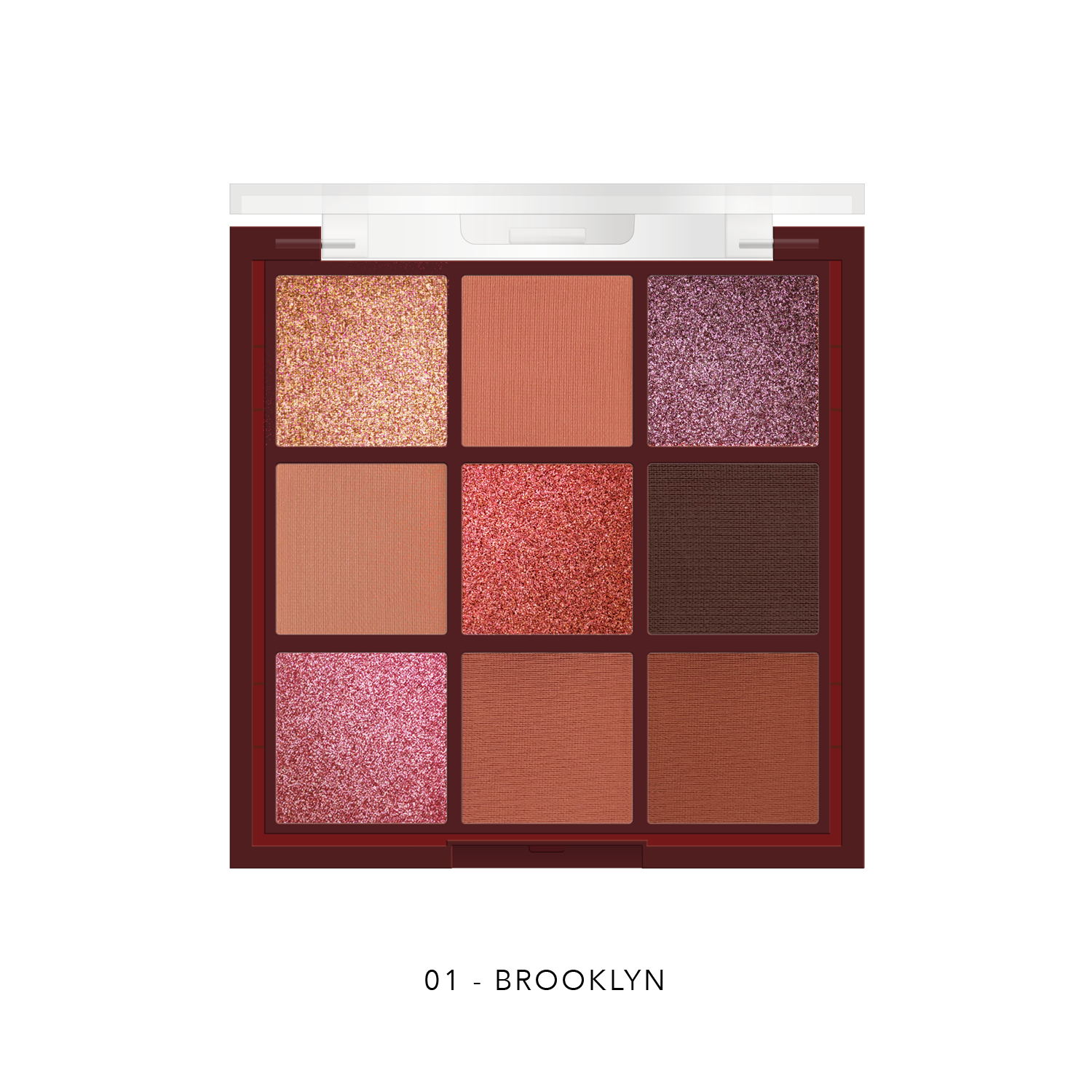 Delfy Luxury Eyeshadow Palette – 9 Högpigmenterade Skuggor