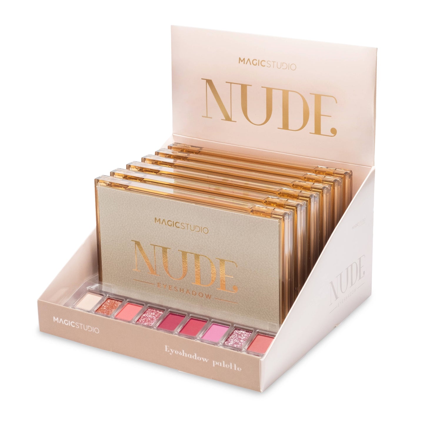 Magic Studio 18-ögonskuggspalett Very Nude