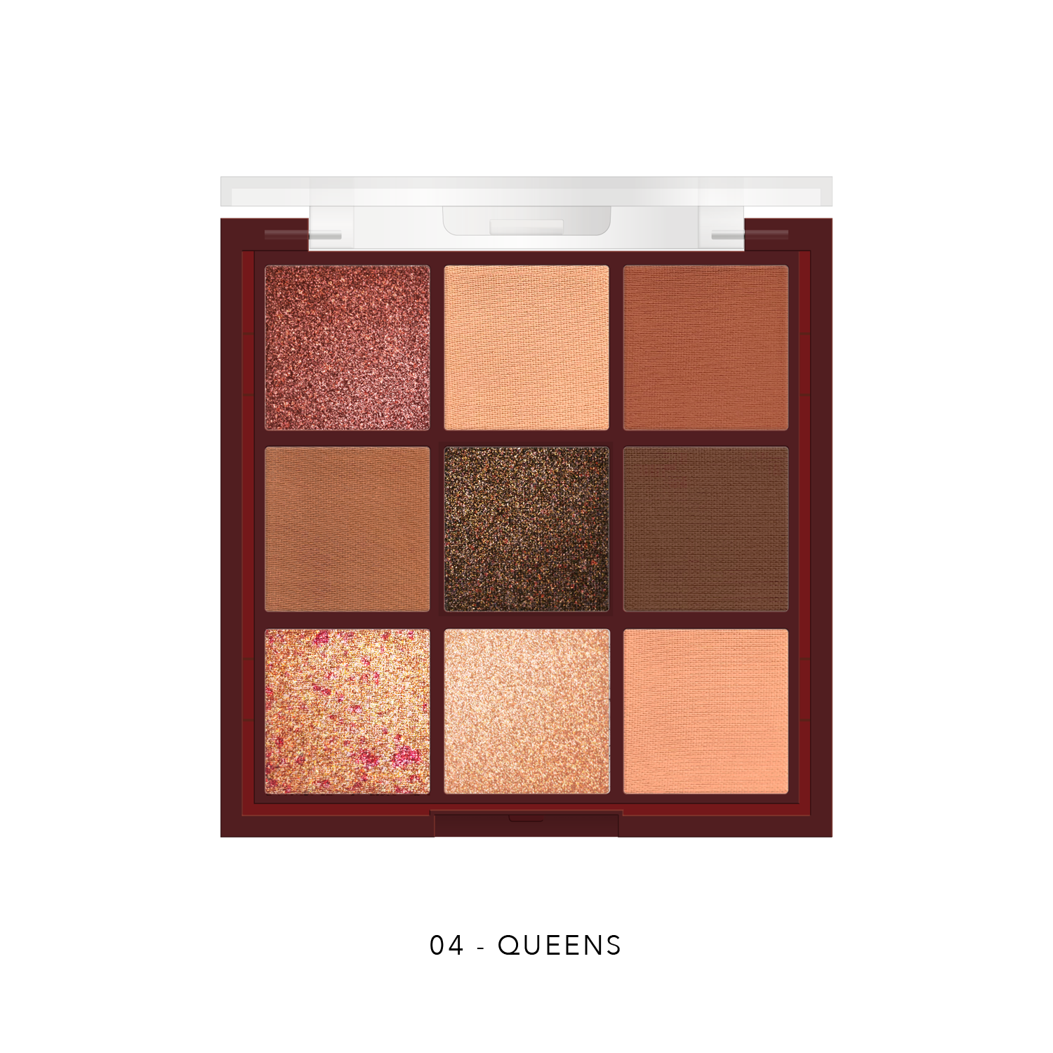 Delfy Luxury Eyeshadow Palette – 9 Högpigmenterade Skuggor