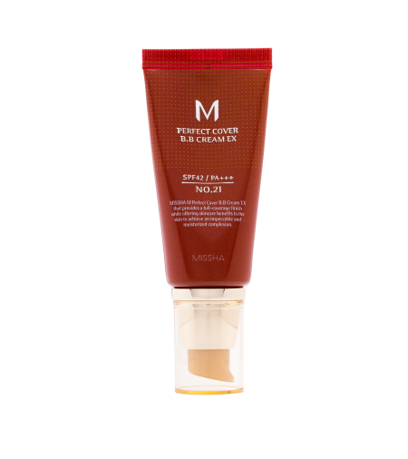 Missha M Perfect Cover BB-kräm Ex SPF 42/PA+++ (50 ml) [Nr. 21]