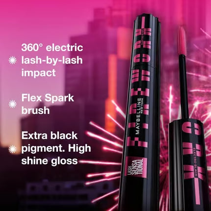Maybelline New York Lash Sensational Firework Mascara (Electro Black)
