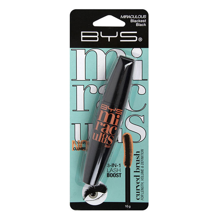 BYS Miraculous Lash Mascara – Blackest Black