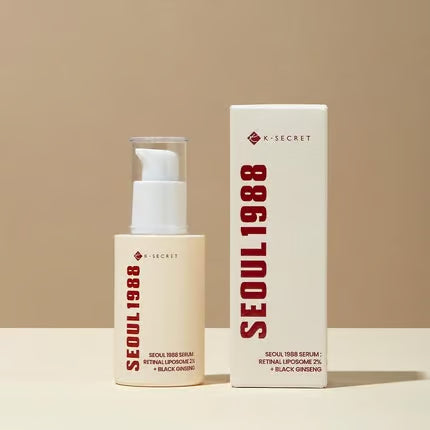 K-Secret Seoul 1988 Serum Retinal Liposome 2% + Black Ginseng (30 ml) – Anti-aging serum för maximal lyster