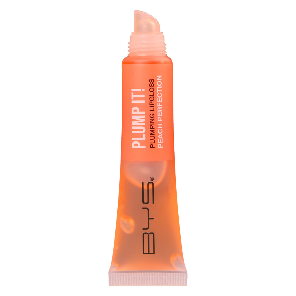 BYS Volumising Lip Gloss and Portable Key Ring Peach