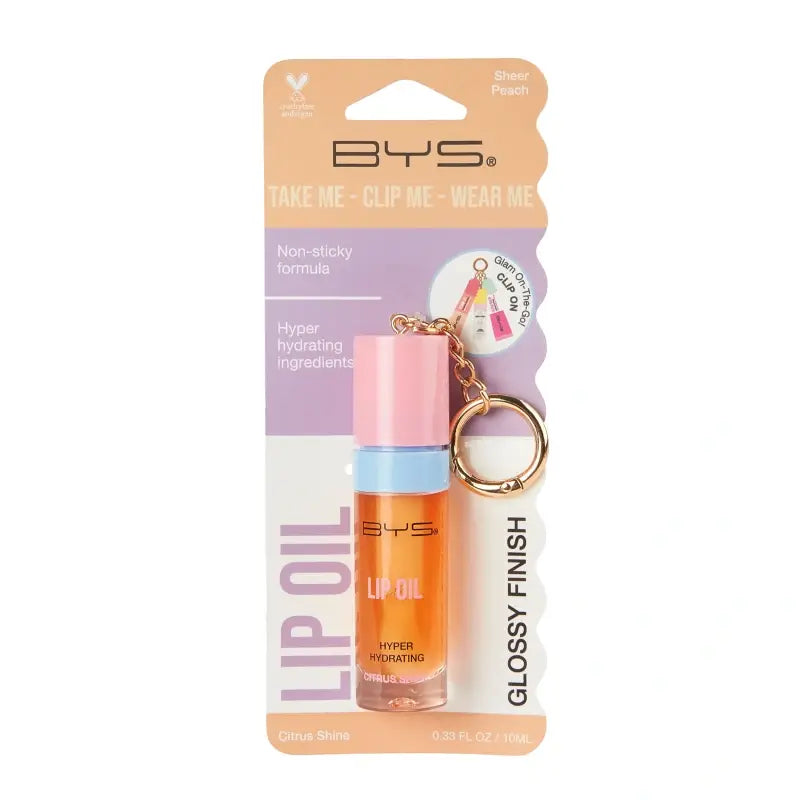 BYS Take Me Lip Oil med Nyckelring
