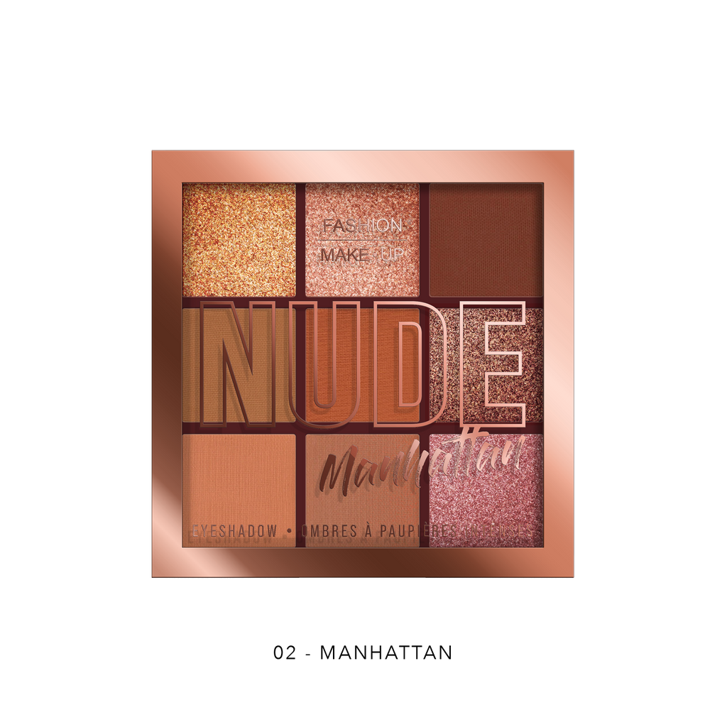 Delfy Luxury Eyeshadow Palette – 9 Högpigmenterade Skuggor