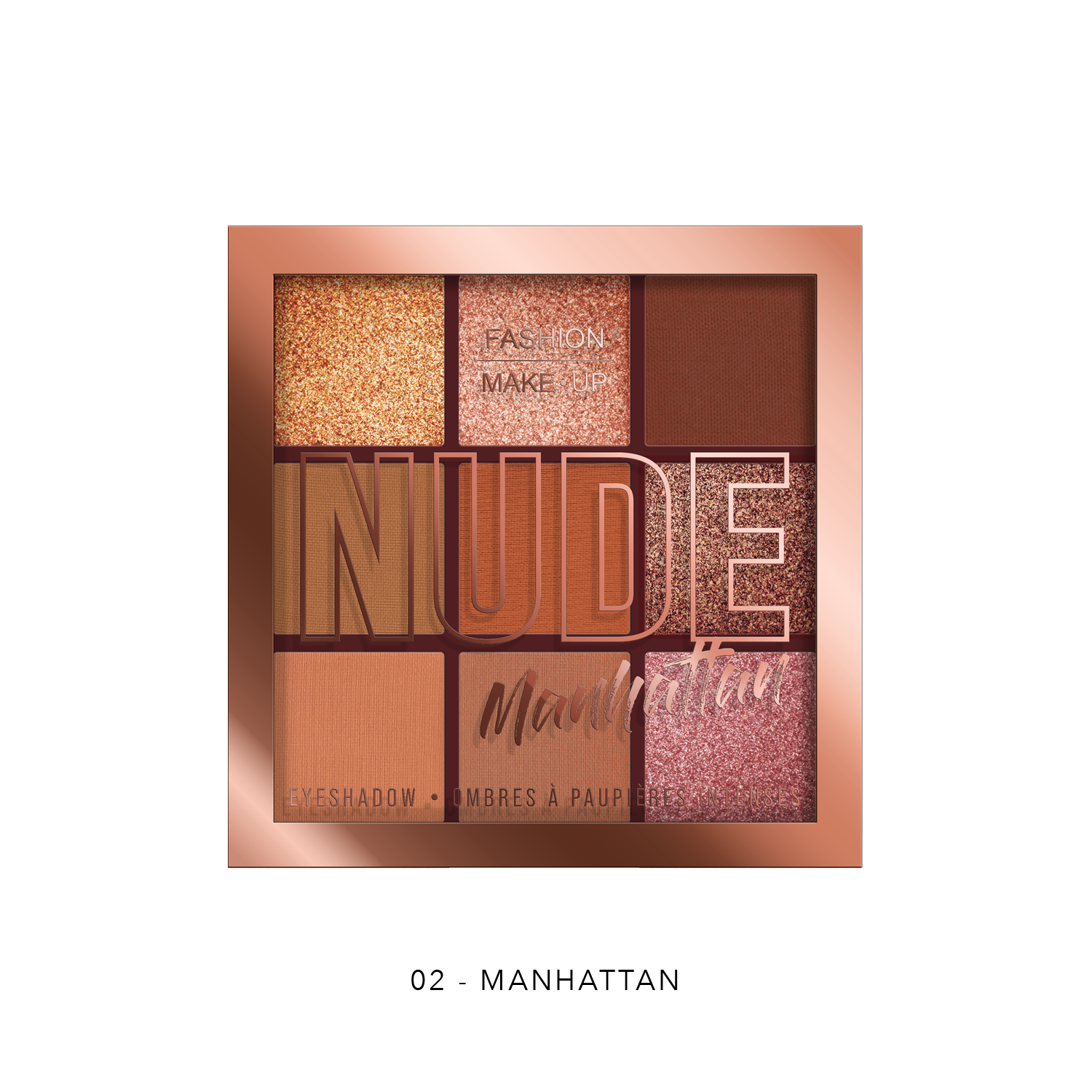 Delfy Luxury Eyeshadow Palette – 9 Högpigmenterade Skuggor