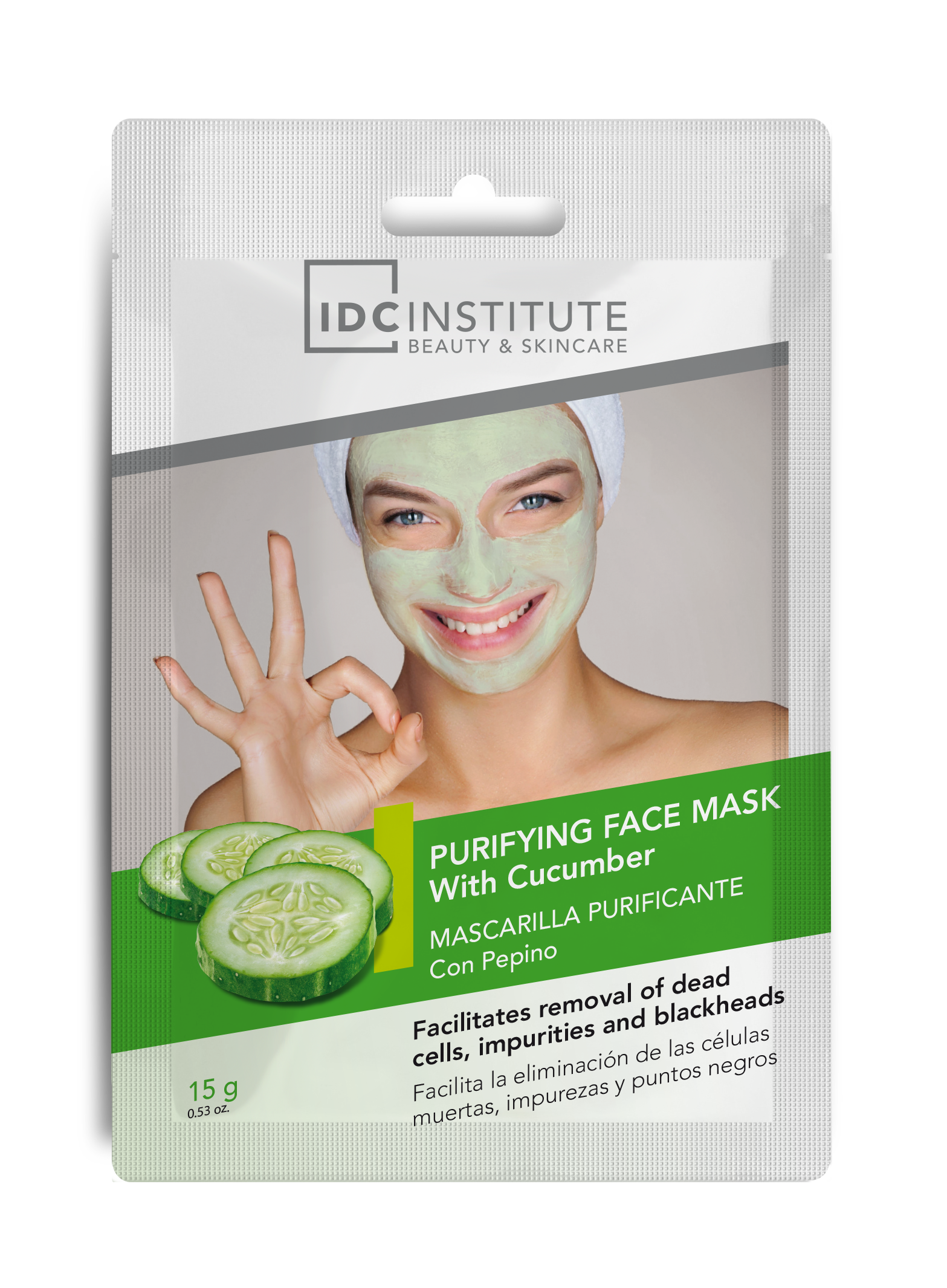 DC Institute Purifying Face Mask With Cucumber (15 g) – Djuprengörande Ansiktsmask med Gurka