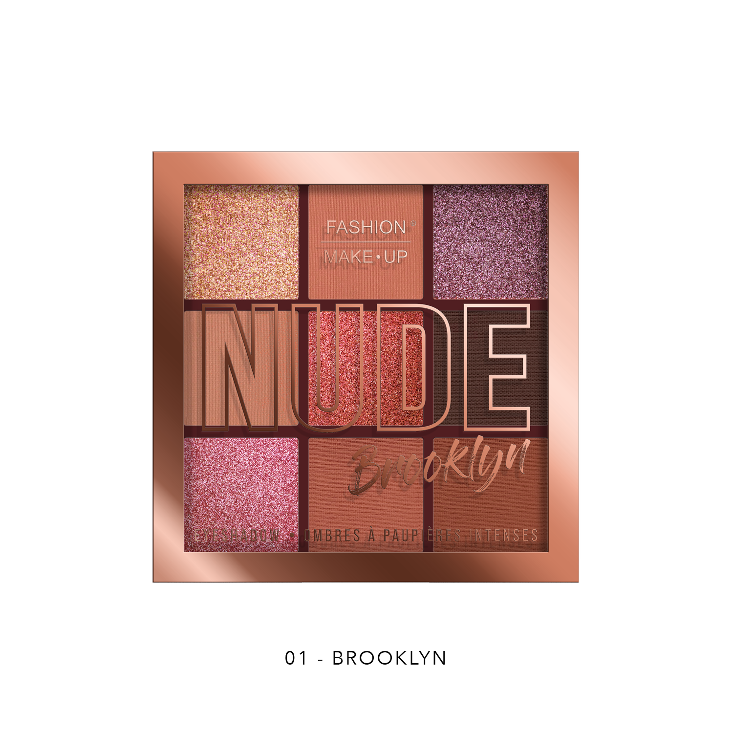 Delfy Luxury Eyeshadow Palette – 9 Högpigmenterade Skuggor