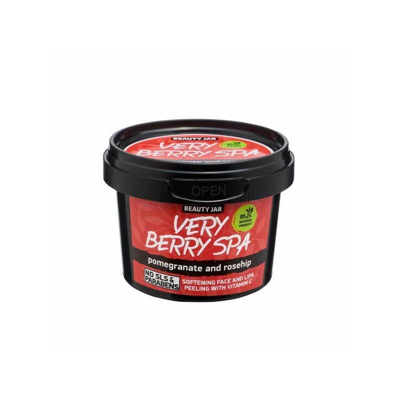 Beauty Jar Ansikts- och Läppskrubb Very Berry Spa 120 g