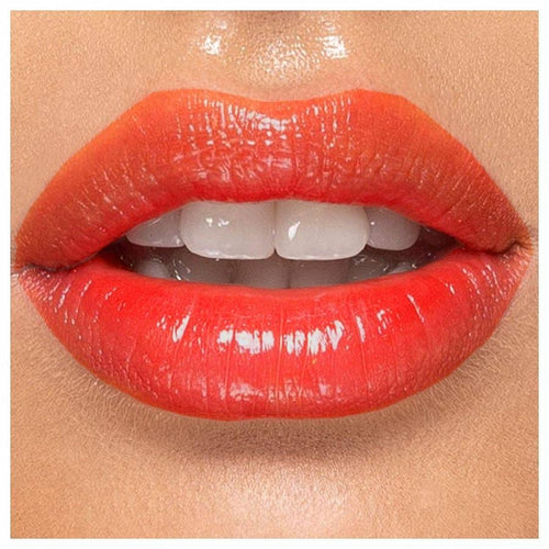 Delfy 3D Volume Lip Gloss with Lip Line Perfector – Pomegranate no 07