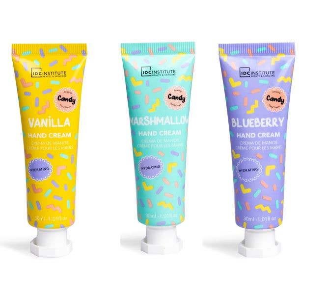 IDC INSTITUTE Candy återfuktande handkräm 30 ml