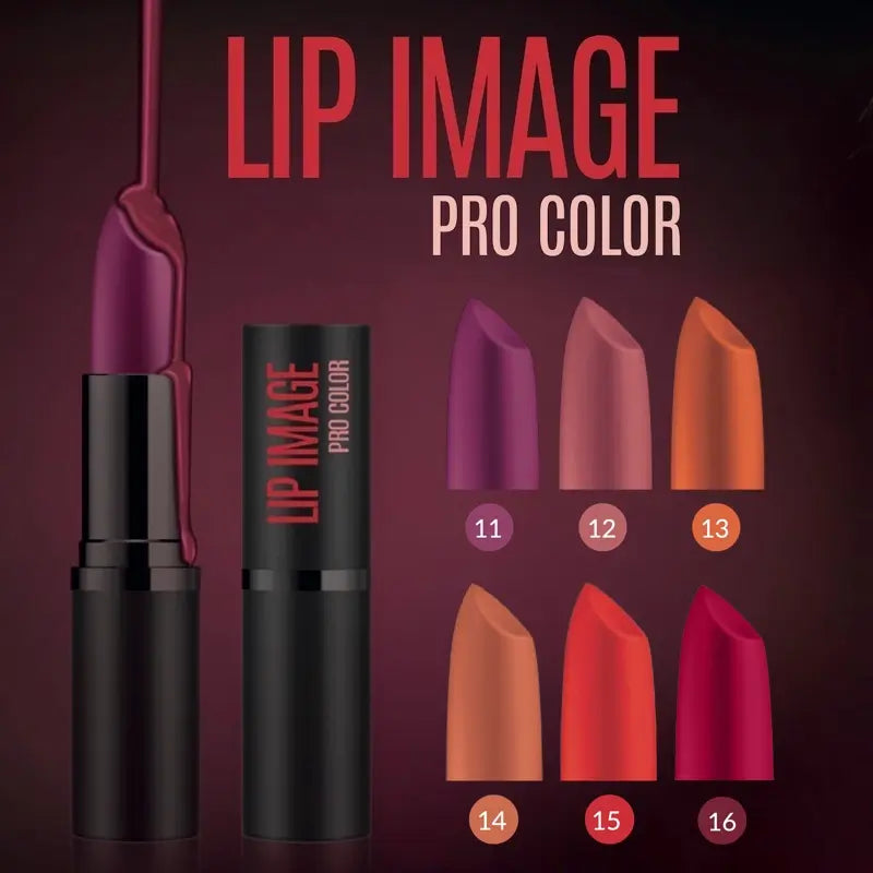Lip Image Pro Color Lipstick – Intensivt pigment, silkeslen textur & långvarig komfort