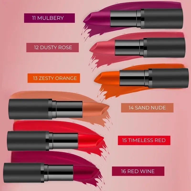 Lip Image Pro Color Lipstick – Intensivt pigment, silkeslen textur & långvarig komfort